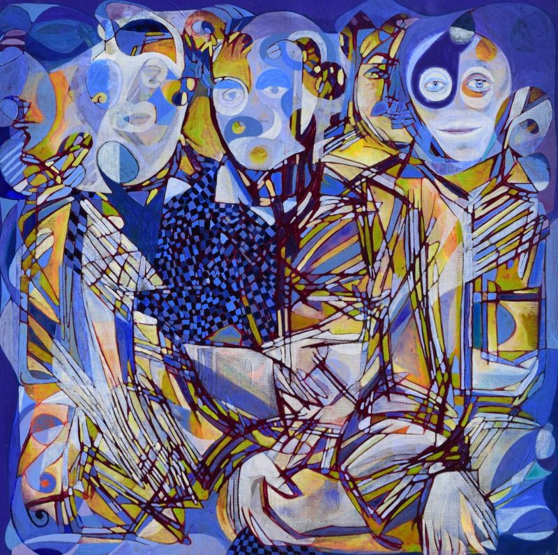 City 80 x 80 x2 cm City 80 x 80 x2 cm