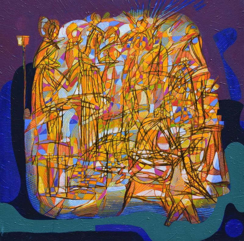 City 80 x 80 x 2 cm City 80 x 80 x 2 cm