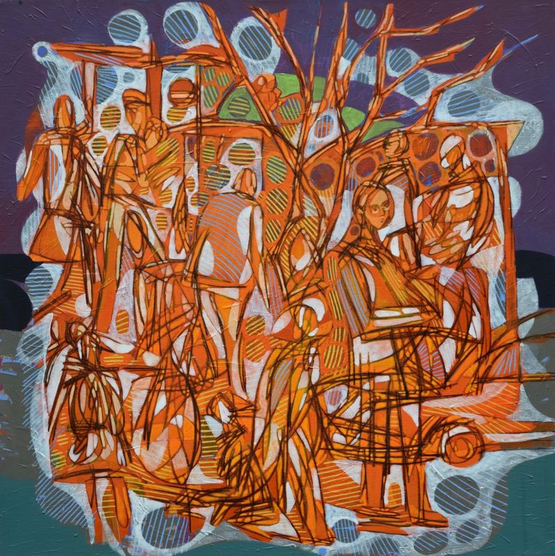 City 80 x 80 x2 Cm City 80 x 80 x2 Cm