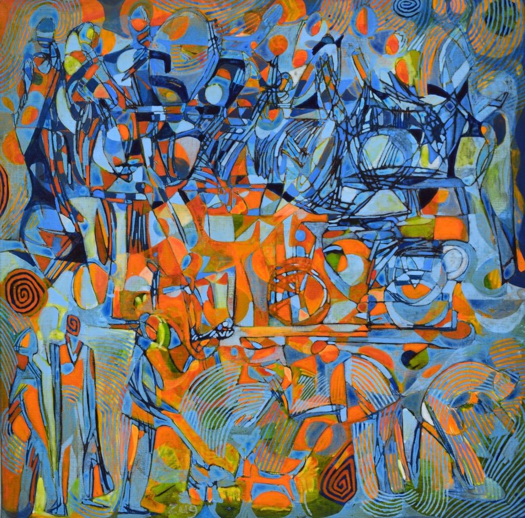 City 80 x 80 x2 cm City 80 x 80 x2 cm