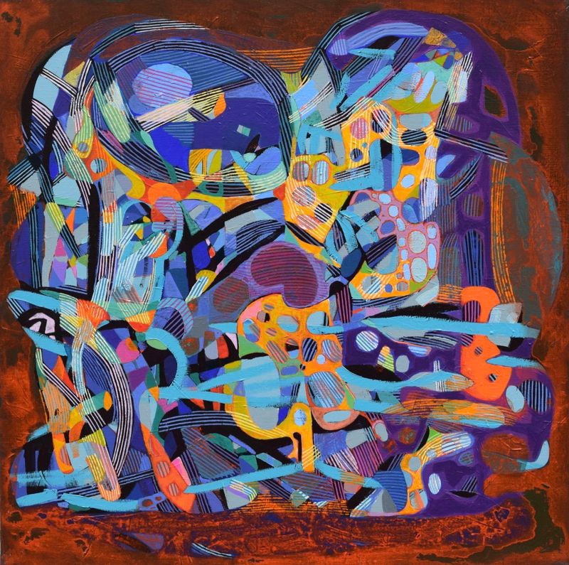 City 80 x 80 x2 cm City 80 x 80 x2 cm