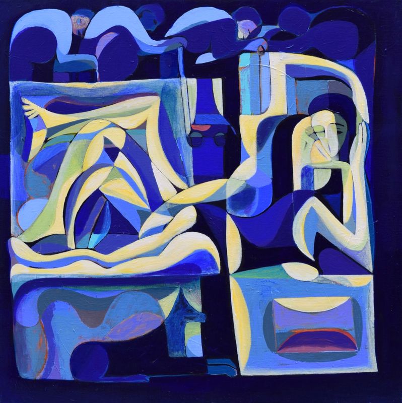 City / 80 x 80 x 2 cm City / 80 x 80 x 2 cm