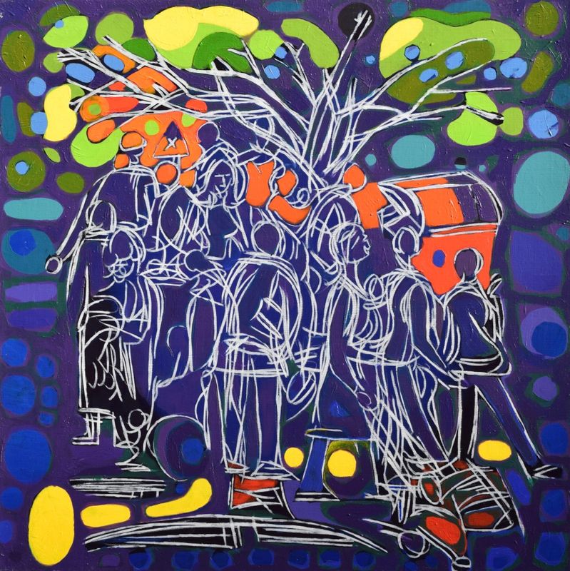 City 80 x 80 x 2 cm City 80 x 80 x 2 cm