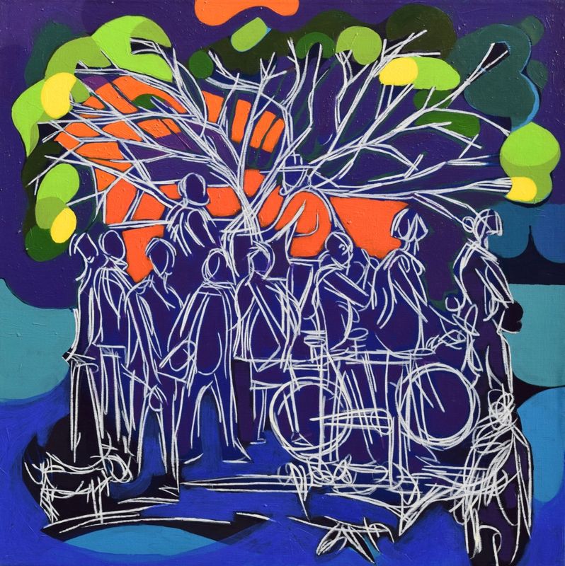 City 80 x 80 x 2 cm City 80 x 80 x 2 cm