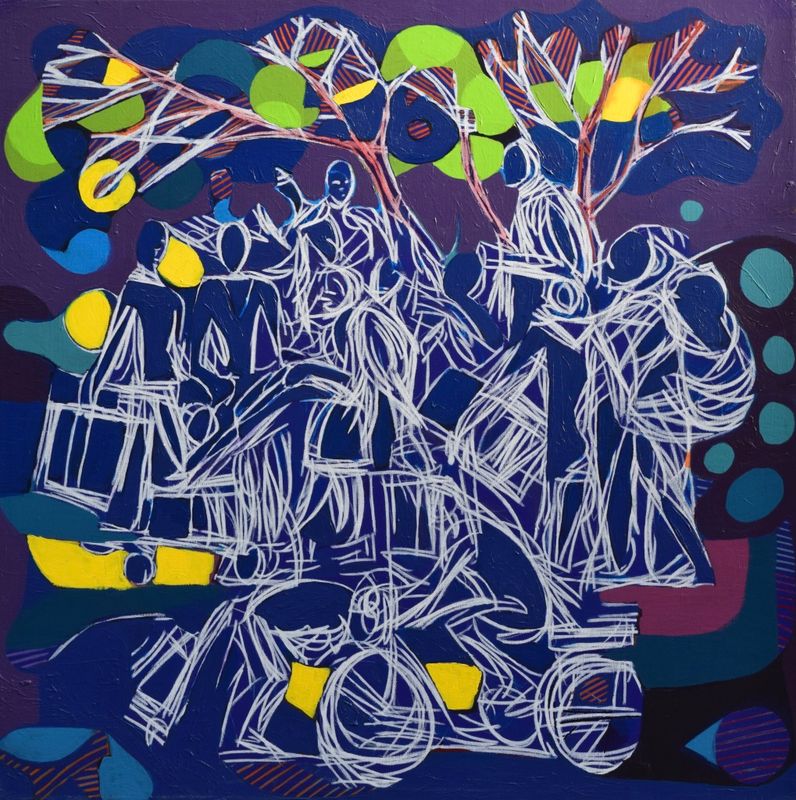 City 80 x 80 x 2 cm City 80 x 80 x 2 cm