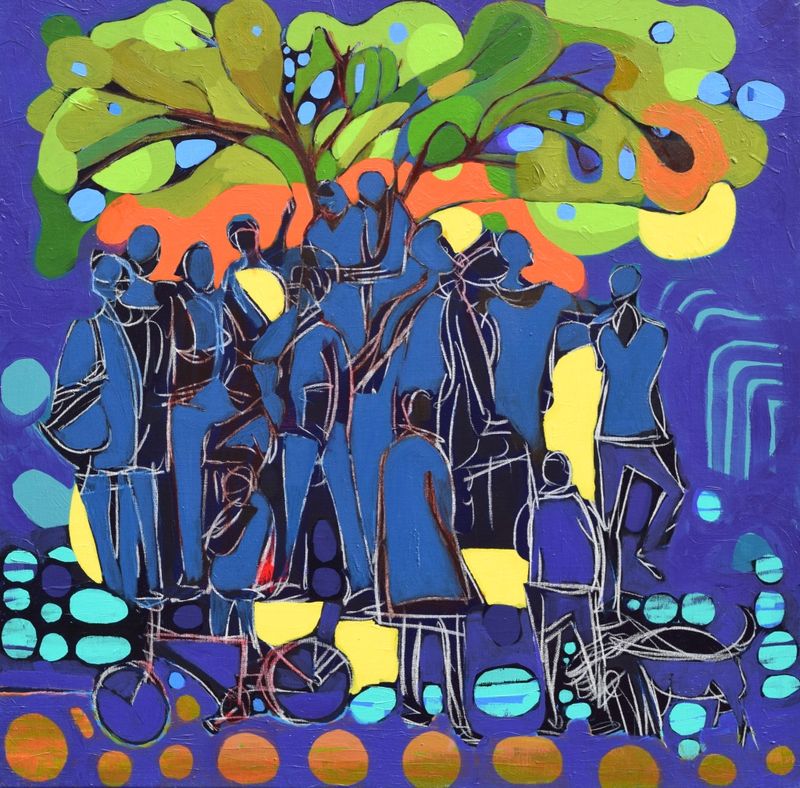 City 80 x 80 x 2 cm City 80 x 80 x 2 cm