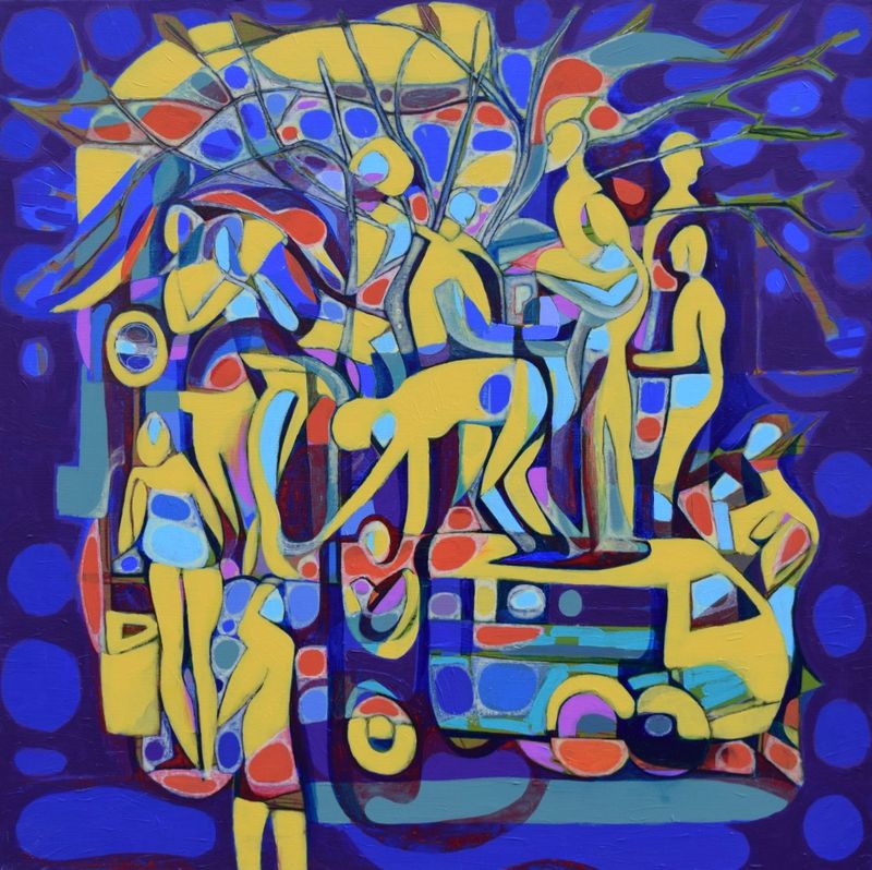 City 80 x 80 x 2 cm City 80 x 80 x 2 cm