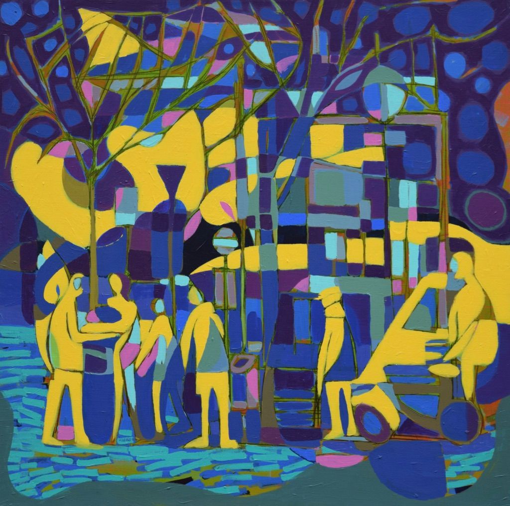 City 80 x 80 x 2 cm City 80 x 80 x 2 cm