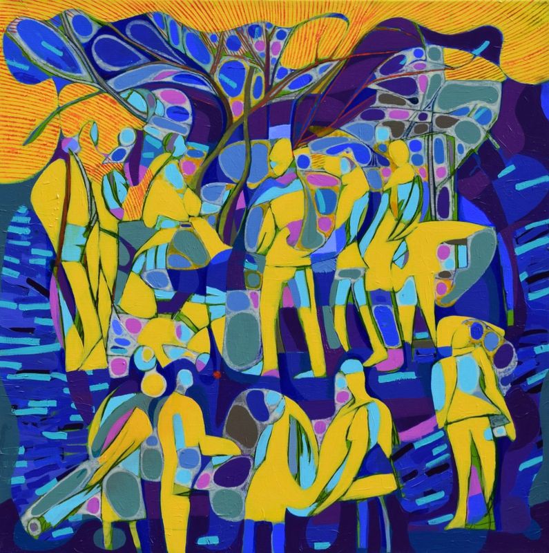 City 80 x 80 x 2 cm City 80 x 80 x 2 cm