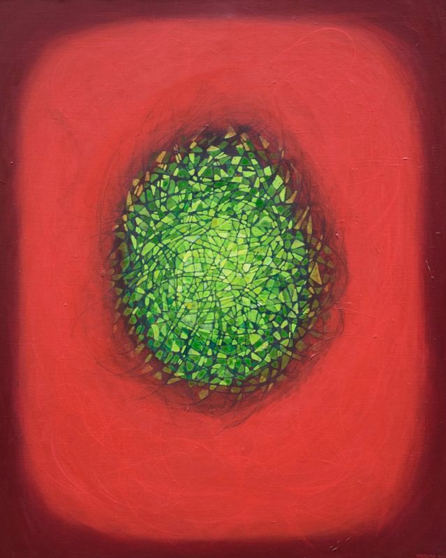 Rote Welt /80 x 100 x 2 cm Rote Welt /80 x 100 x 2 cm