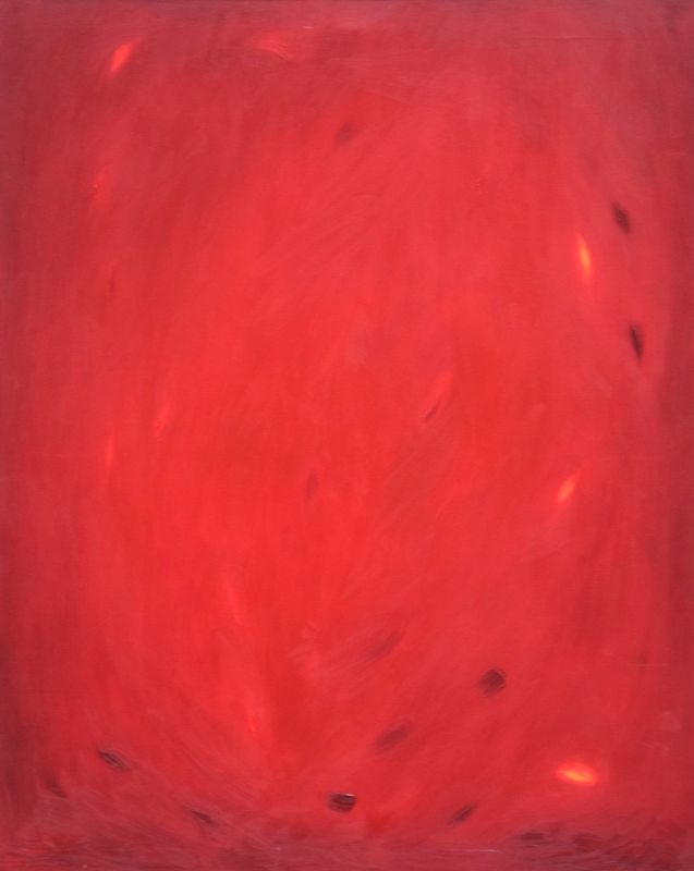 Rote Welt 80 x100 x 2 cm Rote Welt 80 x100 x 2 cm