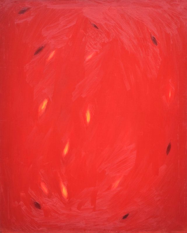 Rote Welt 80 x 100 x 2 cm Rote Welt 80 x 100 x 2 cm