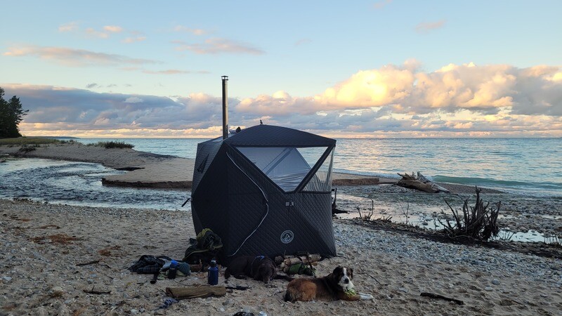 Prism [Small] Sauna Tent Rental
