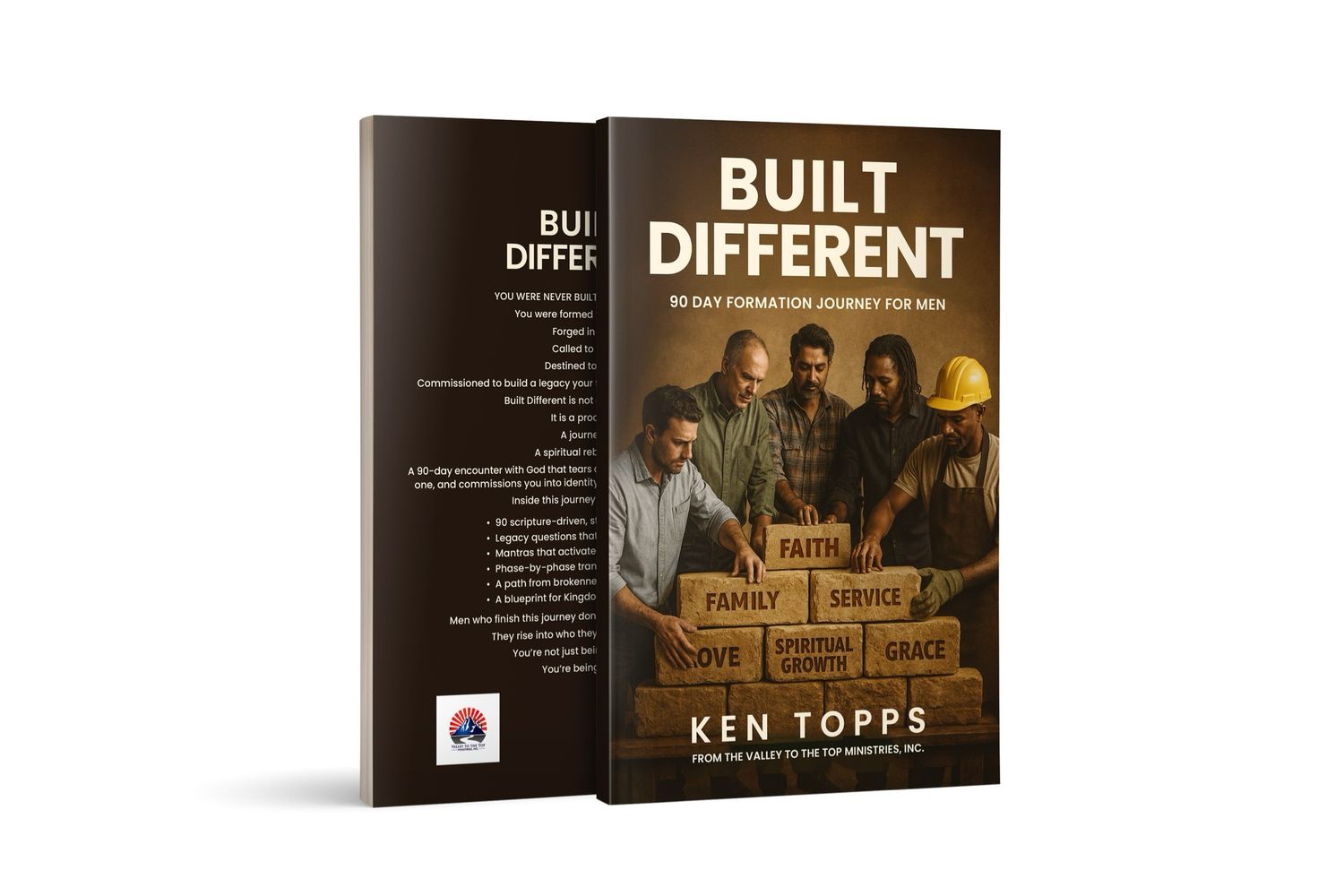 Built different: 90 Day Formation Journey For Men (Devotional)