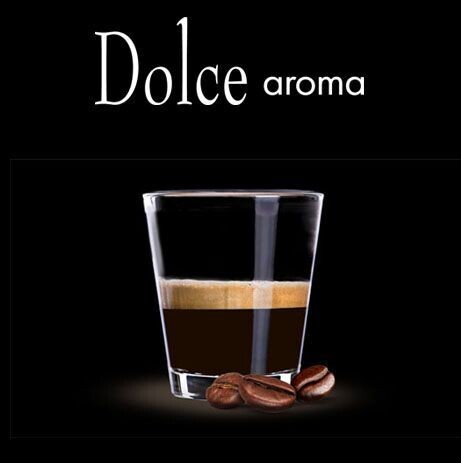 Square Capsule Espresso Coffee  Dolce Aroma - Caffe D'Italia