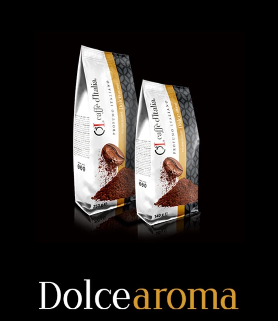 Ground Coffee Dolce Aroma 250Gr - Caffe D'Italia