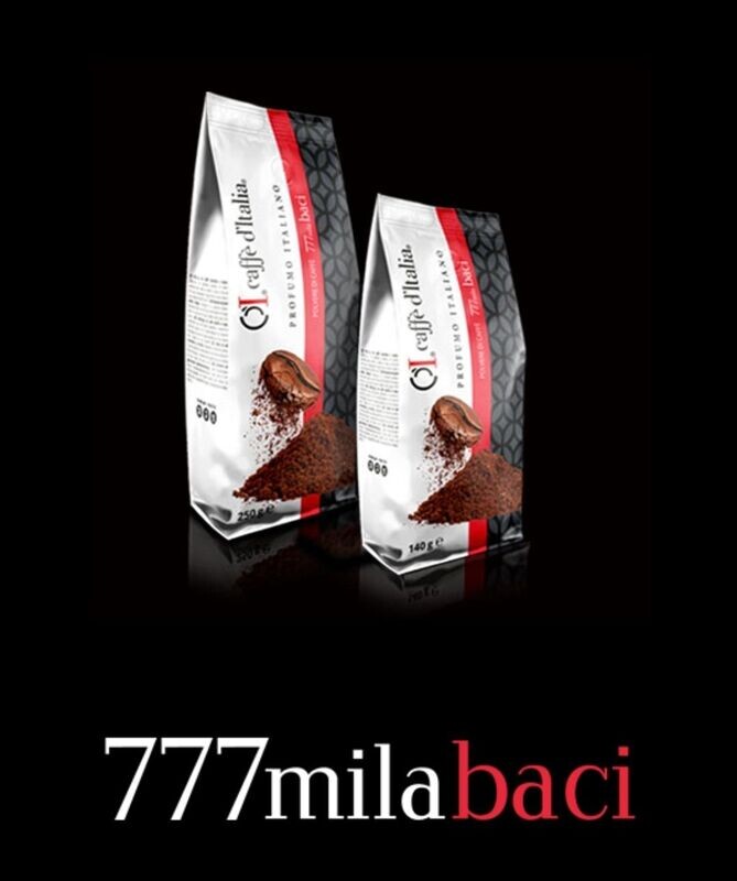 Ground Coffee 777MilaBaci 250Gr - Caffe D'Italia