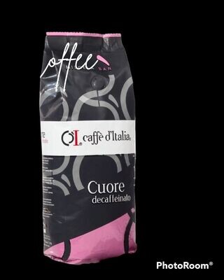 Coffee Decaf Caffe D'Italia Bag 500Gr
