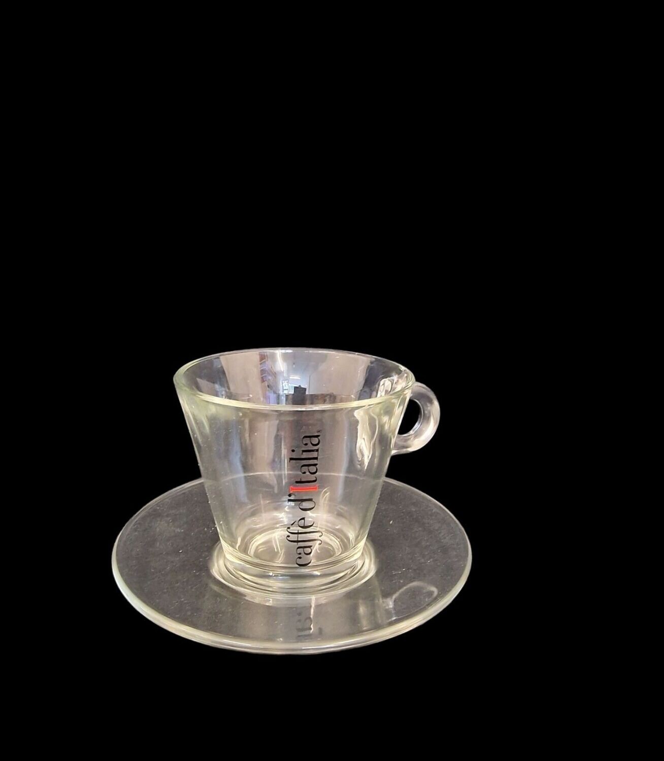 Cappuccino Cup & Saucer Glass 240Ml