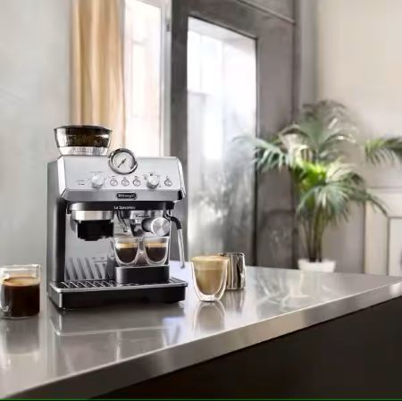 Delonghi La Specialista Arte Compact Manual Bean to Cup espresso coffee machine