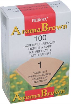 Aroma Brown paper filter Filtropa number 1