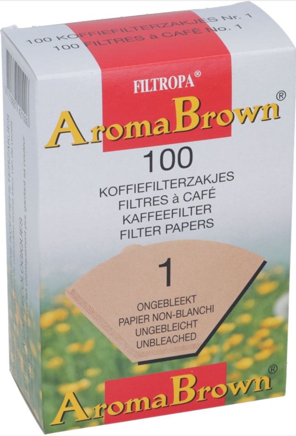 Aroma Brown paper filter Filtropa number 1