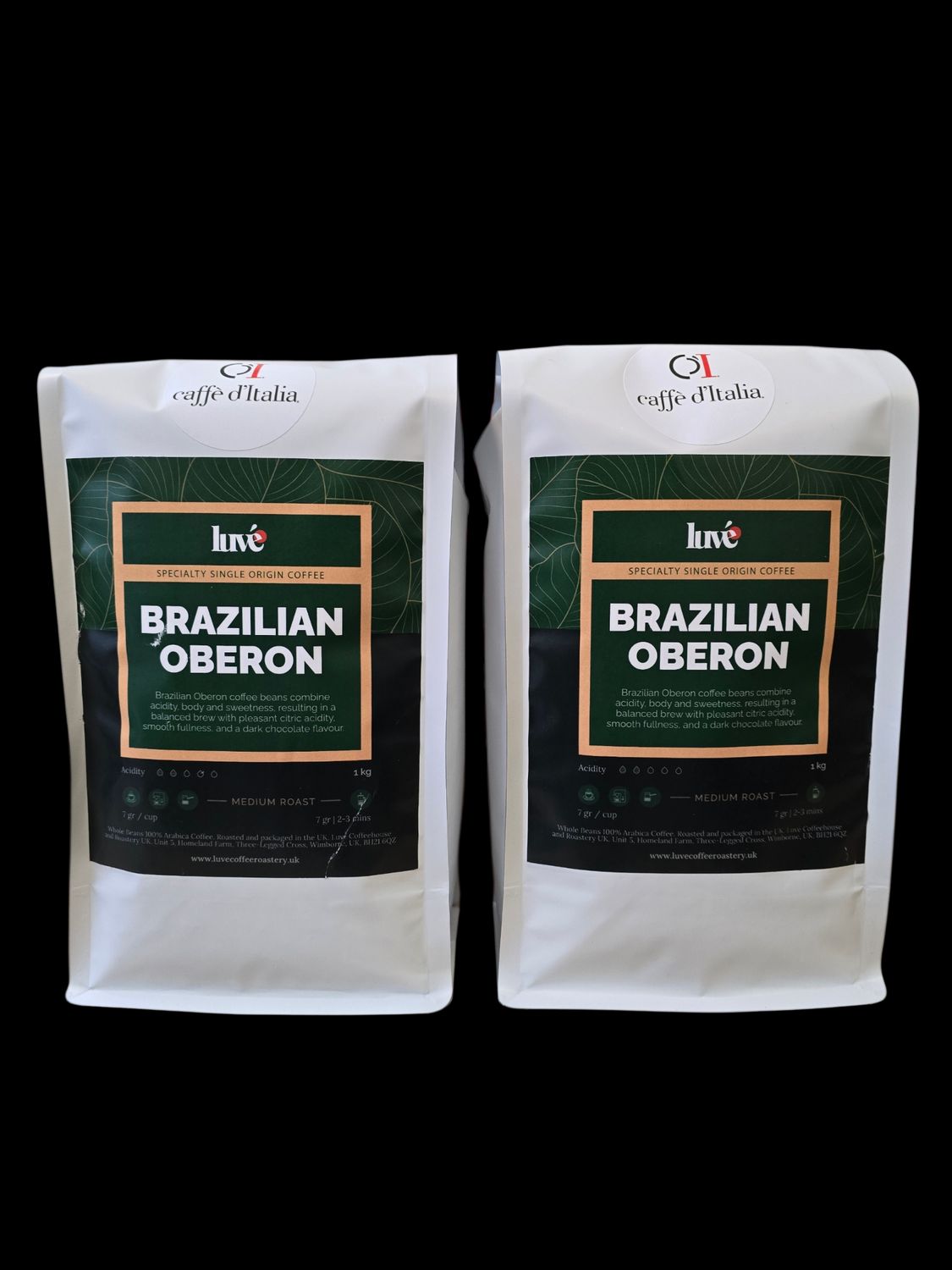 Coffee Beans Brazilian Oberon 1Kg Coffee Beans Brazilian Oberon 1Kg