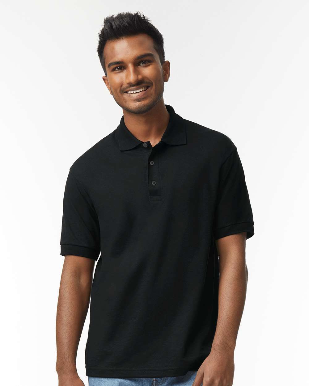 'Theatre Bacchus' - Black Unisex Golf Shirt