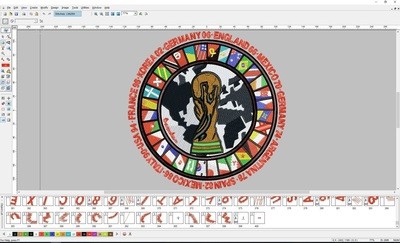 Embroidery Design Set-Up / Digitizing