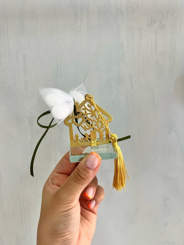 Μπομπονιέρα σπιτάκι