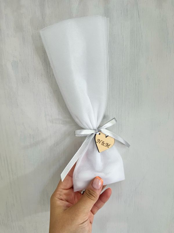 Μπομπονιέρα τούλινη