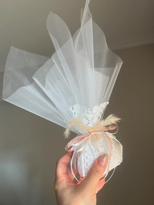 Μπομπονιέρα τούλινη