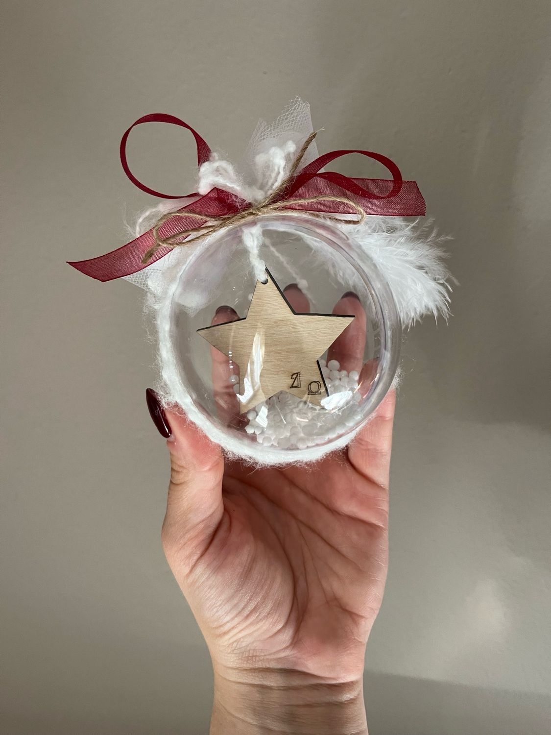 Μπομπονιέρα χριστουγεννιάτικη