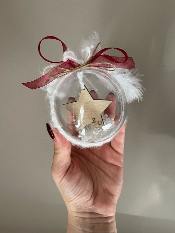 Μπομπονιέρα χριστουγεννιάτικη