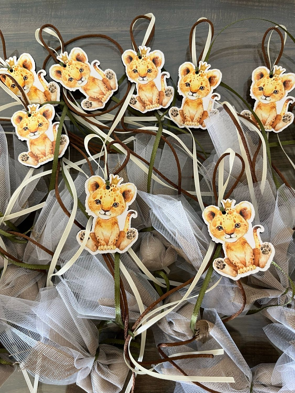 Μπομπονιέρα λιονταράκι