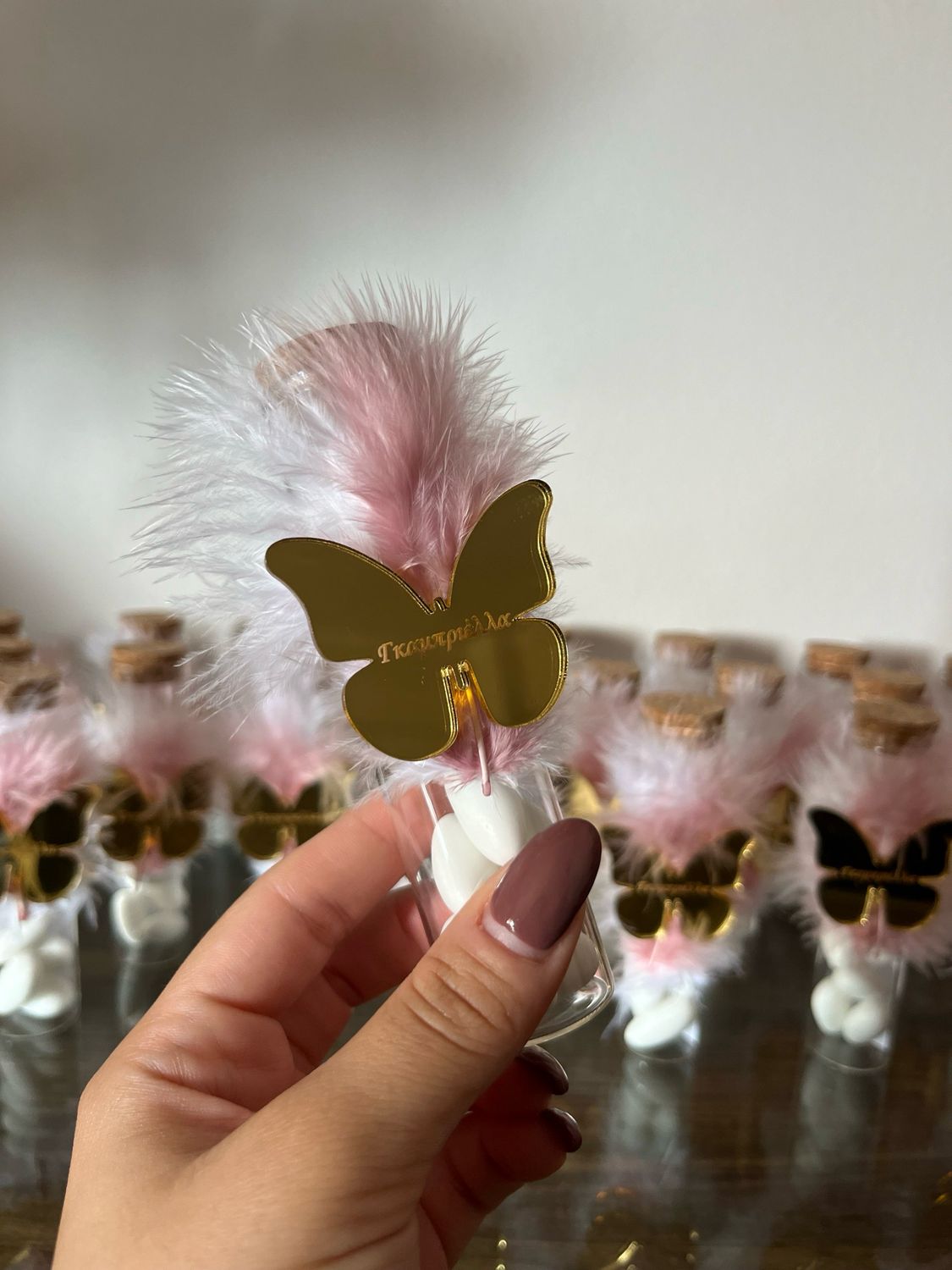 Μπομπονιέρα πεταλούδα