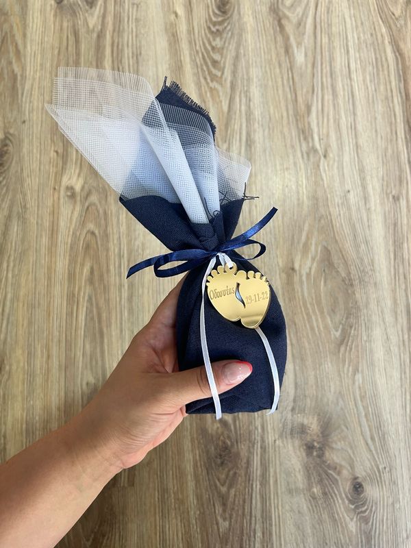 Μπομπονιέρα πατουσάκια