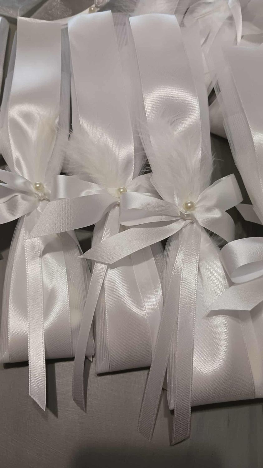 Μπομπονιέρα πούπουλο