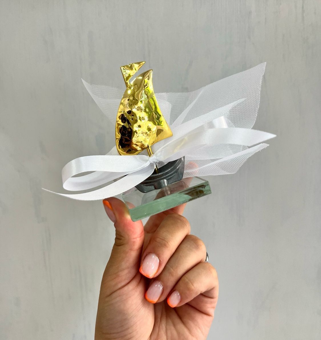 Μπομπονιέρα καραβάκι