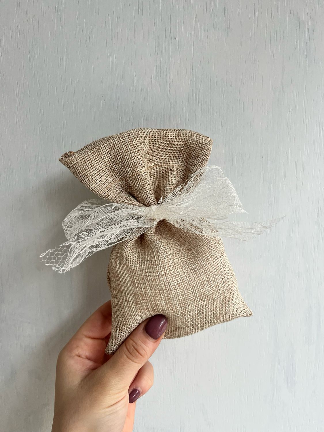 Μπομπονιέρα λινάτσα