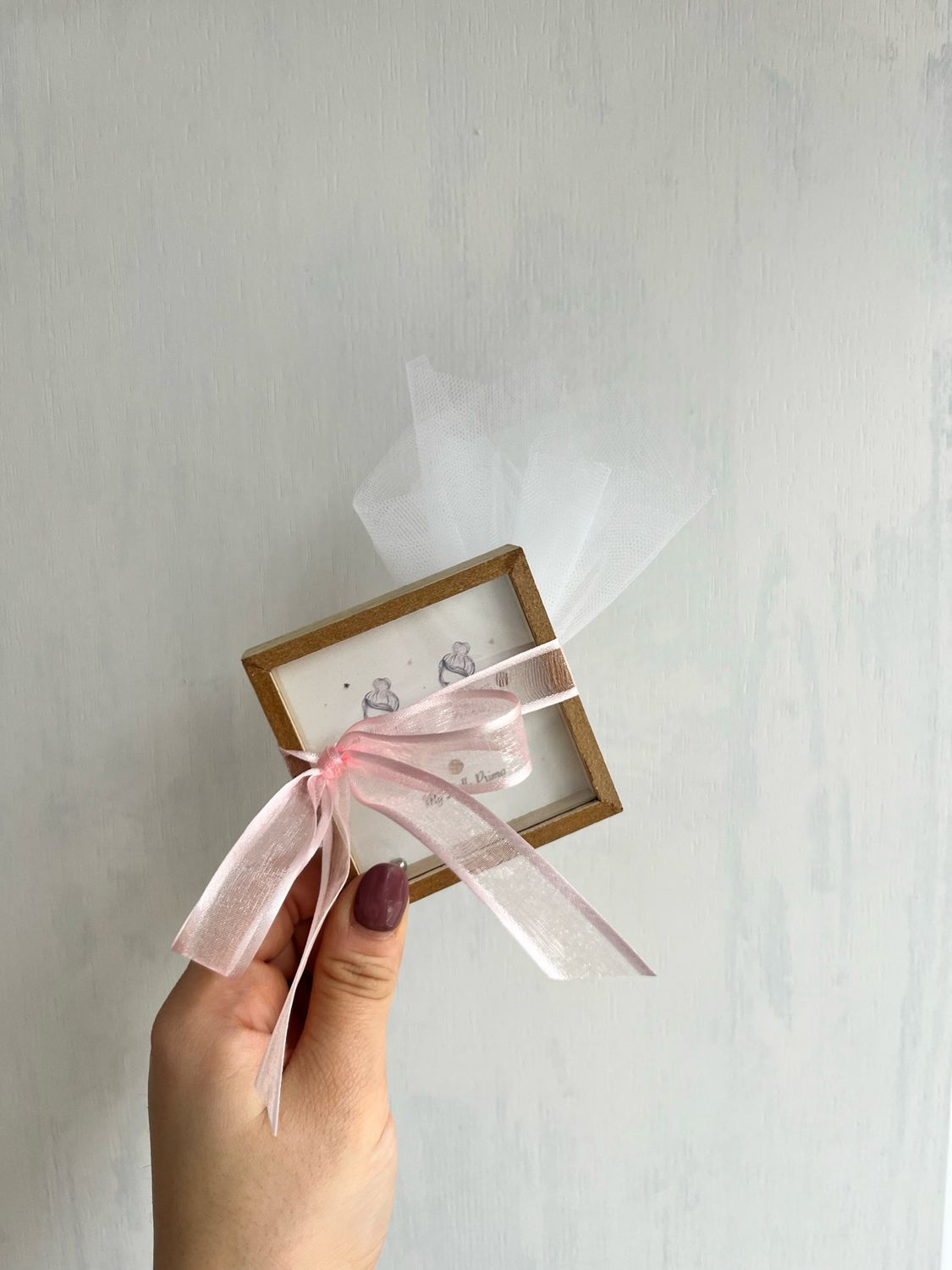 Μπομπονιέρα μπαλαρίνα