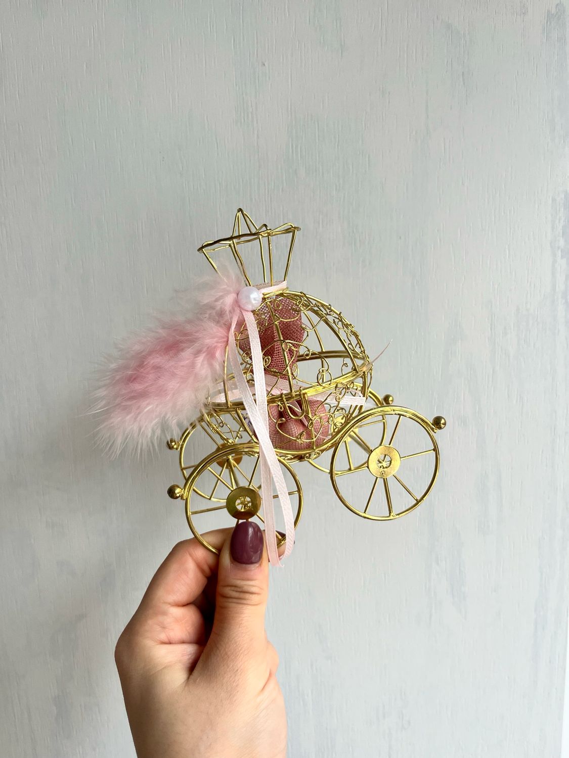 Μπομπονιέρα άμαξα