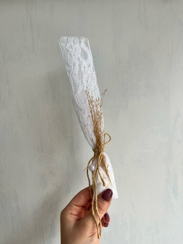 Μπομπονιέρα δαντέλα