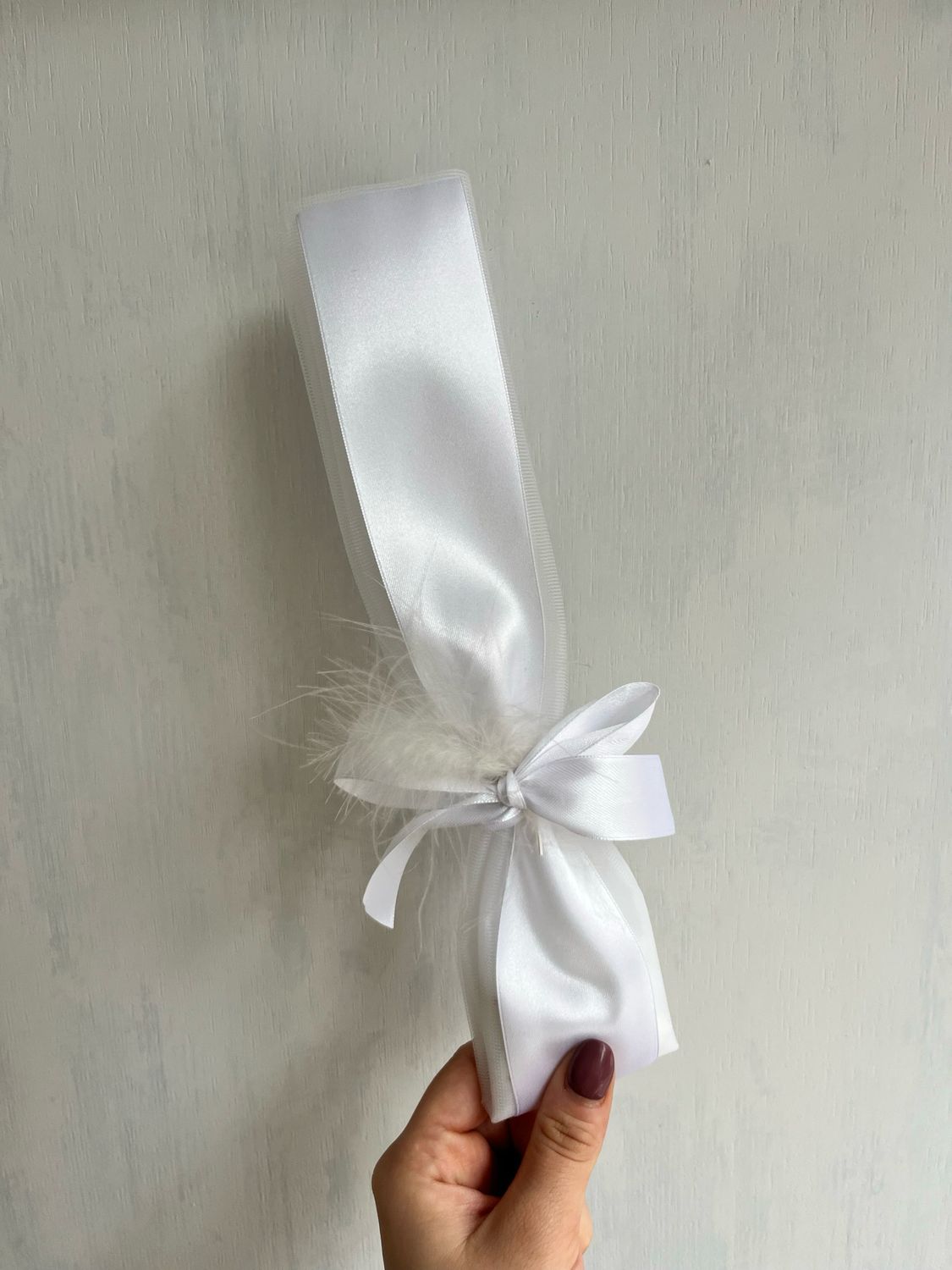 Μπομπονιέρα πούπουλο