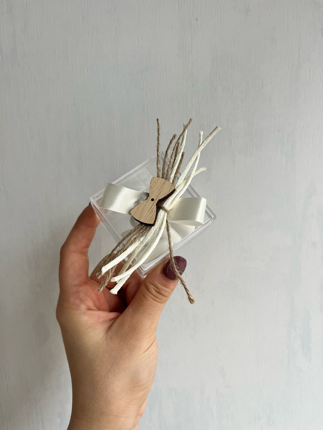 Μπομπονιέρα παπιγιόν