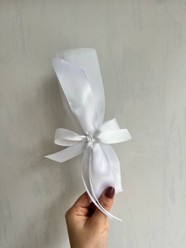 Μπομπονιέρα λευκή