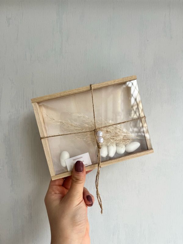 Μπομπονιέρα κουτί plexiglass