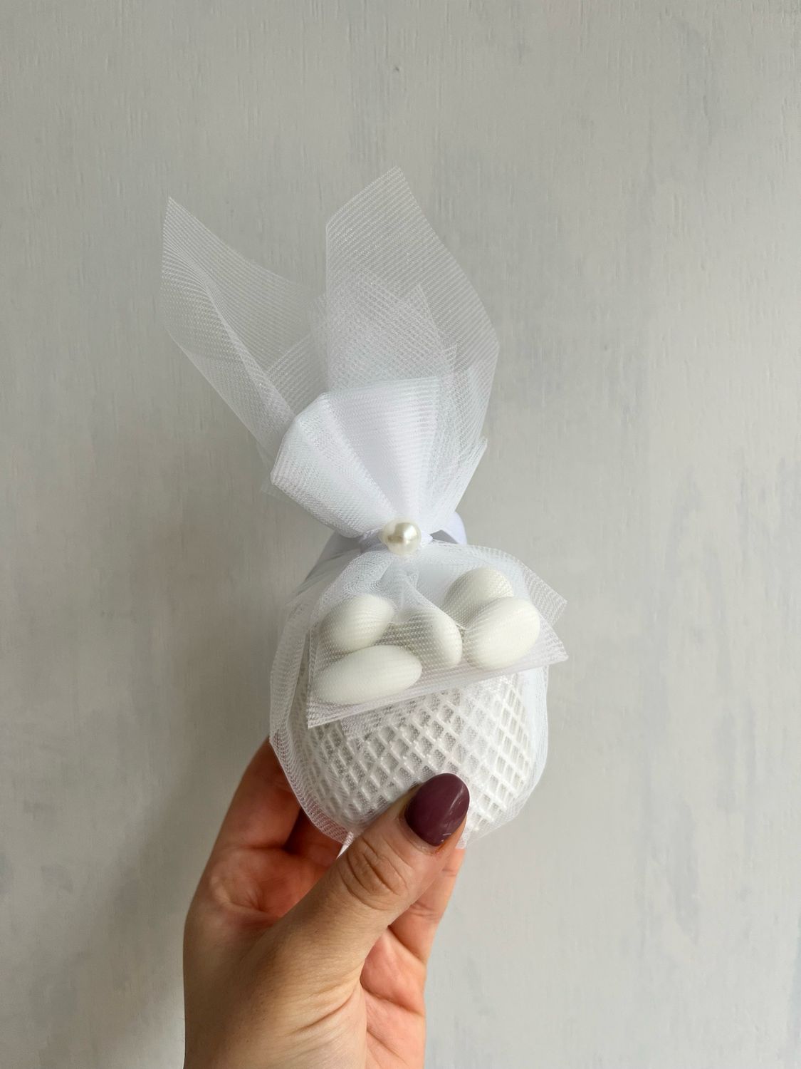 Μπομπονιέρα κερί