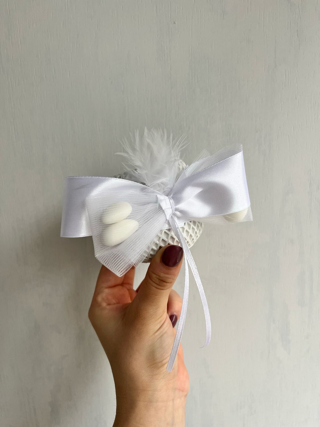 Μπομπονιέρα κερί