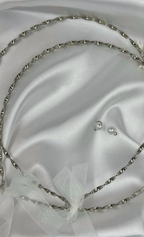 Στέφανα Ασημί Απόχρωση